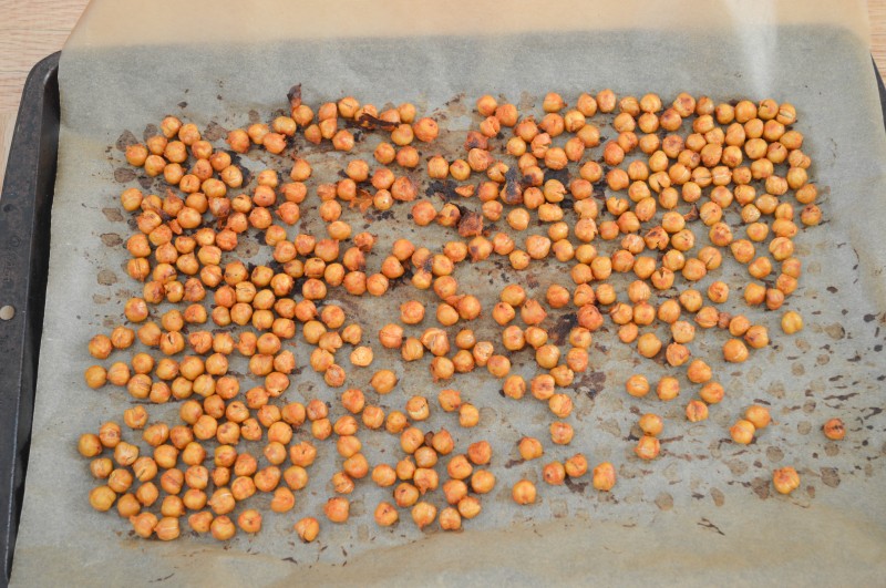 Buffalo Chickpea Salad with Creamy Ranch Dressing