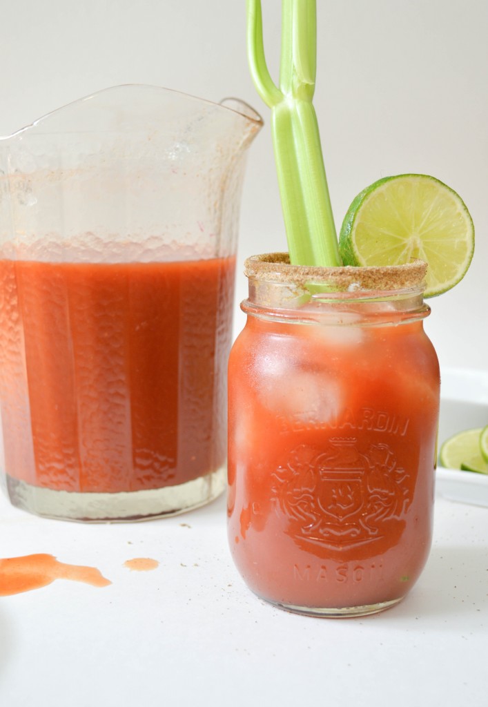 Sprouts & Chocolate: Vegan Bloody Caesar. This Canadian classic cocktail has gone vegan with a little help from wakame seaweed for that "fishy" flavour.