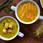 Pureed Broccoli and Cheezy Soup