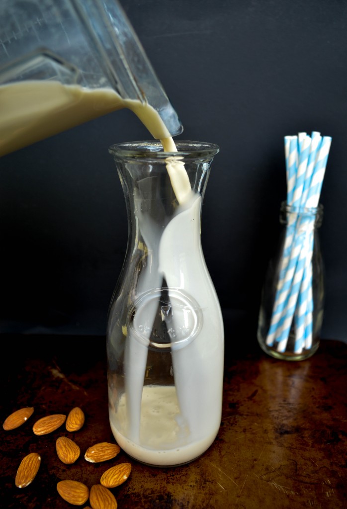 Sprouts & Chocolate: Homemade Vanilla Almond Milk. This stuff is so fresh! Much better than store bought. Step-by-step instructions on how to make your own with pictures. 