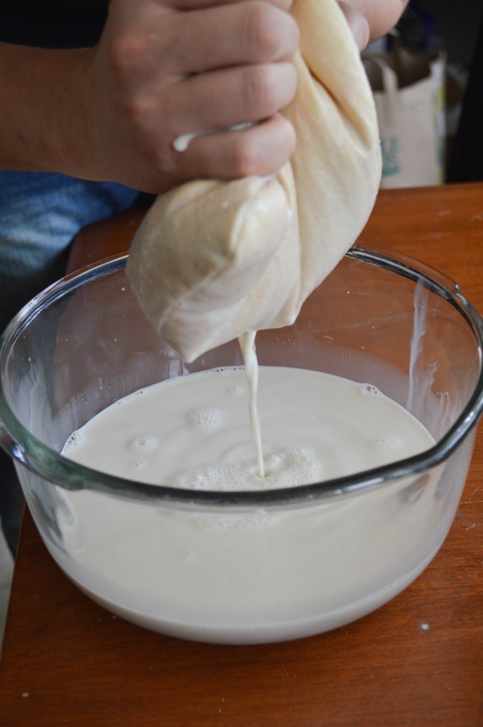 Sprouts & Chocolate: Homemade Vanilla Almond Milk. This stuff is so fresh! Much better than store bought. Step-by-step instructions on how to make your own with pictures. 