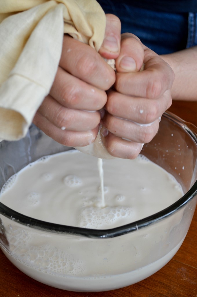 Sprouts & Chocolate: Homemade Vanilla Almond Milk. This stuff is so fresh! Much better than store bought. Step-by-step instructions on how to make your own with pictures. 