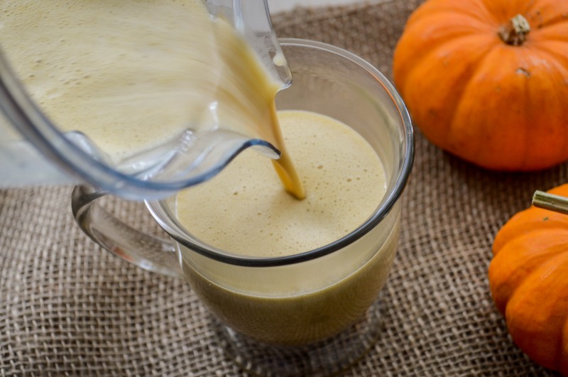 Sprouts & Chocolate: Creamy Vegan Pumpkin Spice Latte. This rich and creamy Fall favourite has gone vegan! The Starbucks famous version cannot be made without dairy so we must make them at home. Turns out it is super easy and quick. Don't wait in line, just make it yourself! Happy Fall!