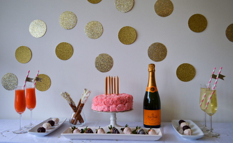 Sprouts & Chocolate: A Champagne Birthday + Giveaway