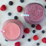 Day 11 Vegan MoFo: Antioxidant Power Smoothie, Pink & Purple