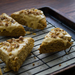 Vegan & GF Pumpkin Walnut Scones